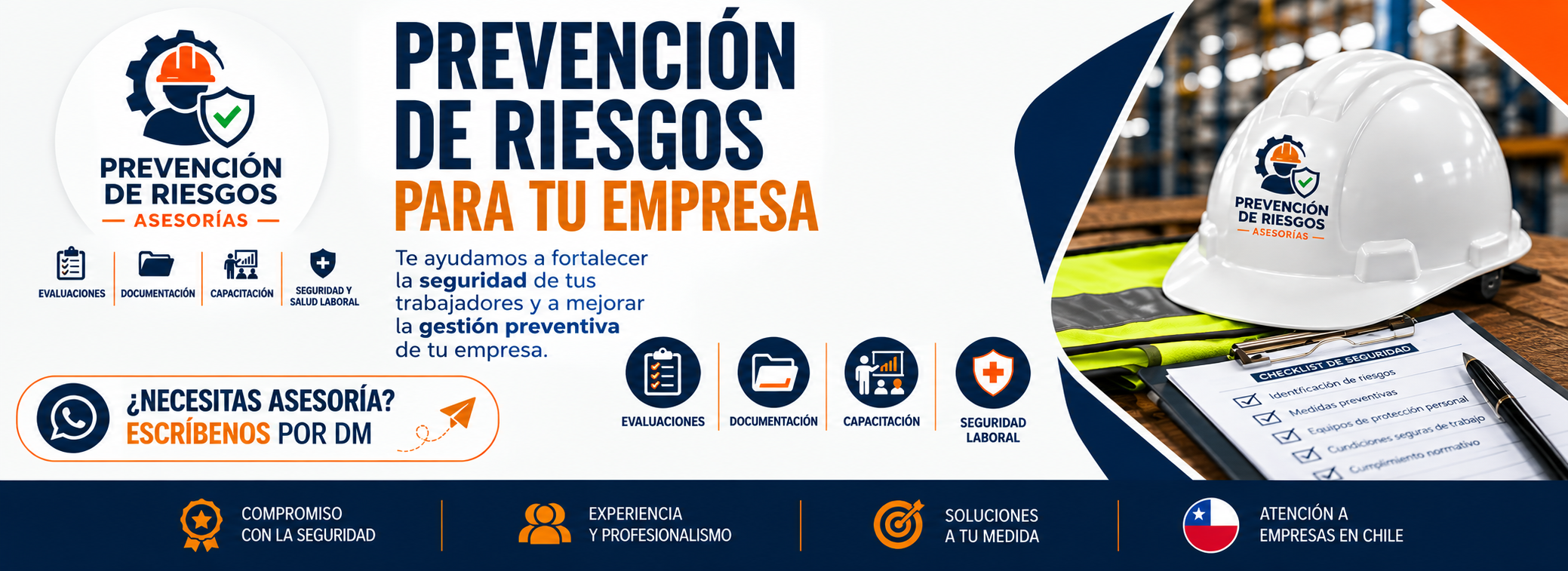 Prevención de riesgos y seguridad laboral para empresas